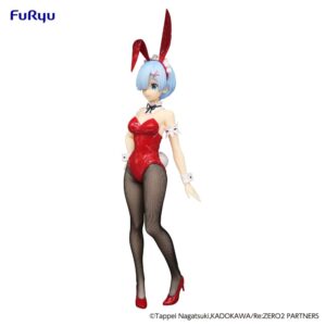 Re:Zero statuette PVC BiCute Bunnies Rem Red Color ver. 29 cm