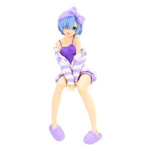 Re:Zero statuette PVC Noodle Stopper Rem Room Wear Purple Color Ver. 14 cm