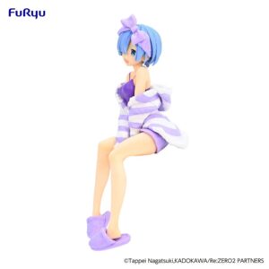 Re:Zero statuette PVC Noodle Stopper Rem Room Wear Purple Color Ver. 14 cm