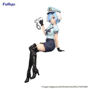 Re:Zero Starting Life in Another World statuette PVC Noodle Stopper Rem Police Officer Cap with Dog Ears 14 cm