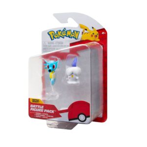 Pokémon pack 2 figurines Battle Figure Set Funécire, Hypotrempe