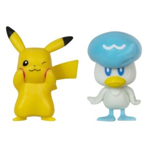 Pokémon Gen IX pack 2 figurines Battle Figure Pack Pikachu & Coiffeton 5 cm