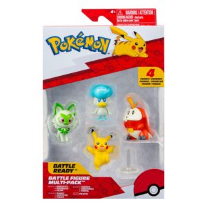 Pokémon Gen IX pack 4 figurines Battle Figure Set