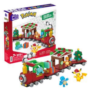 Pokémon jeu de construction Mega Construx Train des fêtes Pokémon