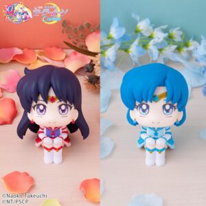 Sailor Moon Cosmos statuettes PVC Look Up Eternal Sailor Mercury & Eternal Sailor Mars Set 11 cm