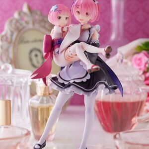 Re:Zero Starting Life in Another World statuette PVC 1/7 Ram & Childhood Ram 23 cm