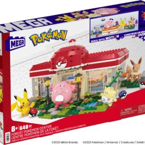 Pokémon jeu de construction Mega Construx Centre Pokémon de la forêt