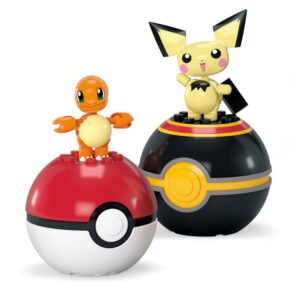 Pokémon jeu de construction MEGA Poké Ball Collection: Salamèche & Pichu