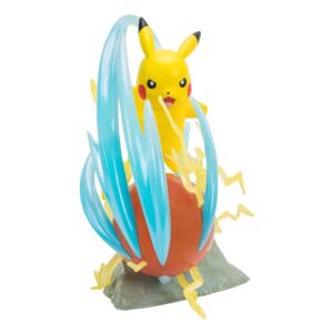 Pokémon 25e anniversaire statuette lumineuse Deluxe Pikachu 33 cm