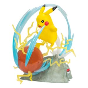 Pokémon 25e anniversaire statuette lumineuse Deluxe Pikachu 33 cm