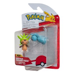 Pokémon pack 2 figurines Battle Figure First Partner Set Marisson, Terhal 5 cm