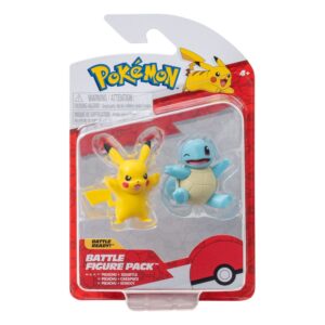 Pokémon pack 2 figurines Battle Figure First Partner Set Carapuce #2, Pikachu #9