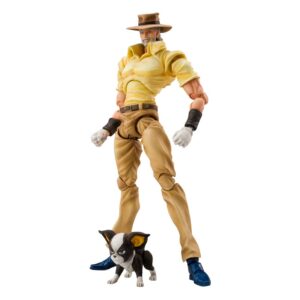 JoJo’s Bizarre Adventure figurine Super Action Chozokado (Joseph Joestar & Iggy) (3rd-run) 15 cm