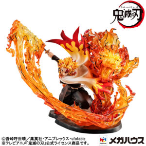 Demon slayer: Kimetsu no Yaiba Kyojuro G.E.M. Precious Series 1/8 statuette PVC Rengoku Flame Breathing Fifth Form:Flame Tiger 24 cm