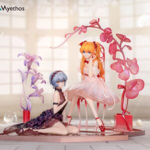 Evangelion statuette PVC 1/7 Rei Ayanami & Asuka Shikinami Langley: Whisper of Flower Ver. Set