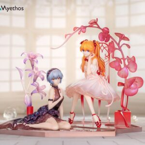 Evangelion statuette PVC 1/7 Rei Ayanami & Asuka Shikinami Langley: Whisper of Flower Ver. Set