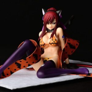 Fairy Tail statuette 1/6 Erza Scarlet – Halloween CAT Gravure_Style 13 cm