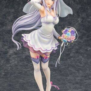 Re:ZERO -Starting Life in Another World- statuette PVC 1/7 Emilia Wedding Ver. 25 cm