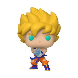 Dragon Ball Z Figurine POP! Animation Vinyl SS Goku w/ Kamehameha Wave 9 cm