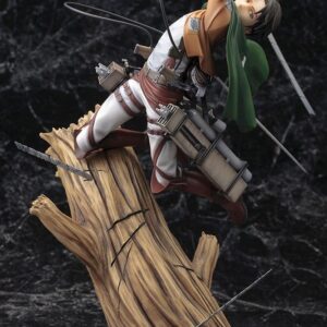 Figurine Livaï Ackerman saut – L’Attaque des Titans