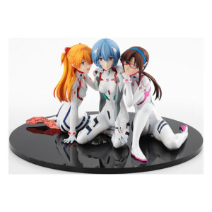 Evangelion: 3.0+1.0 Thrice Upon a Time statuette PVC 1/8 Asuka/Rei/Mari: Newtype Cover Ver.