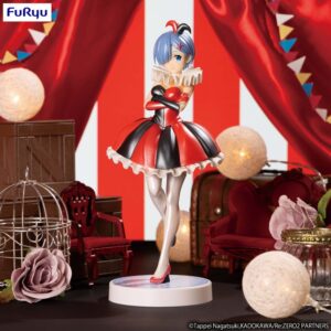 Re:ZERO SSS statuette PVC Rem in Circus Pearl Color Ver. 21 cm