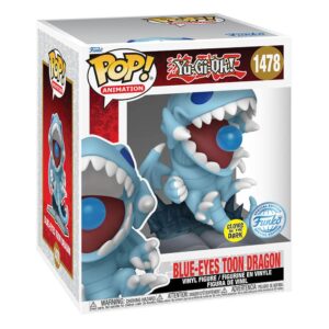 Yu-Gi-Oh! Super Sized POP! Animation Vinyl figurine Blue-Eyes Toon Dragon (GITD) Special Edition 15 cm