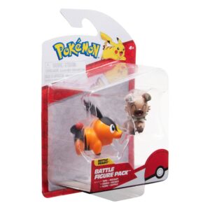 Pokémon pack 2 figurines Battle Figure Set Gruikui, Rockruff