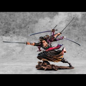 One Piece statuette Excellent Model P.O.P. SA-Maximum Roronoa Zoro Ver. Demon Spirit Kyuutouryuu Asura 17 cm